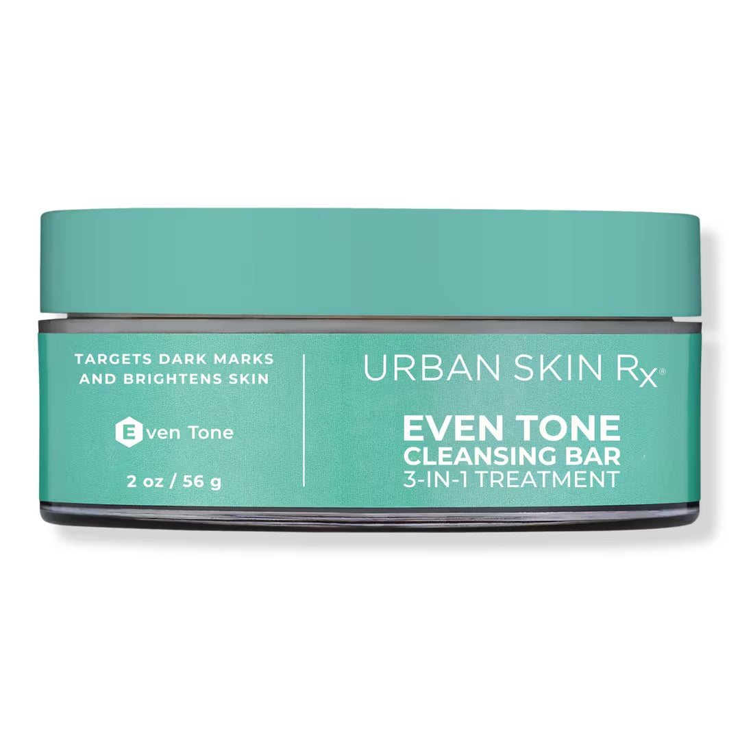 Urban Skin Rx Even Tone Cleansing Bar. (3in1 Treatment)