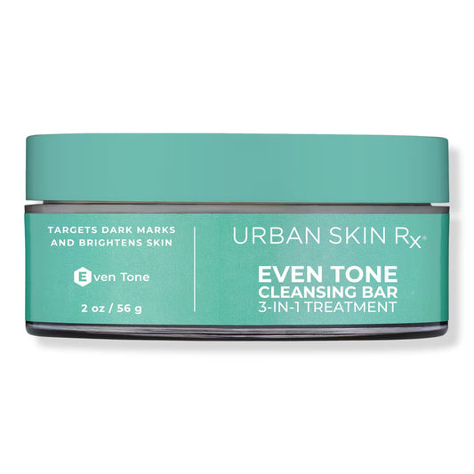 Urban Skin Rx Even Tone Cleansing Bar. (3in1 Treatment)